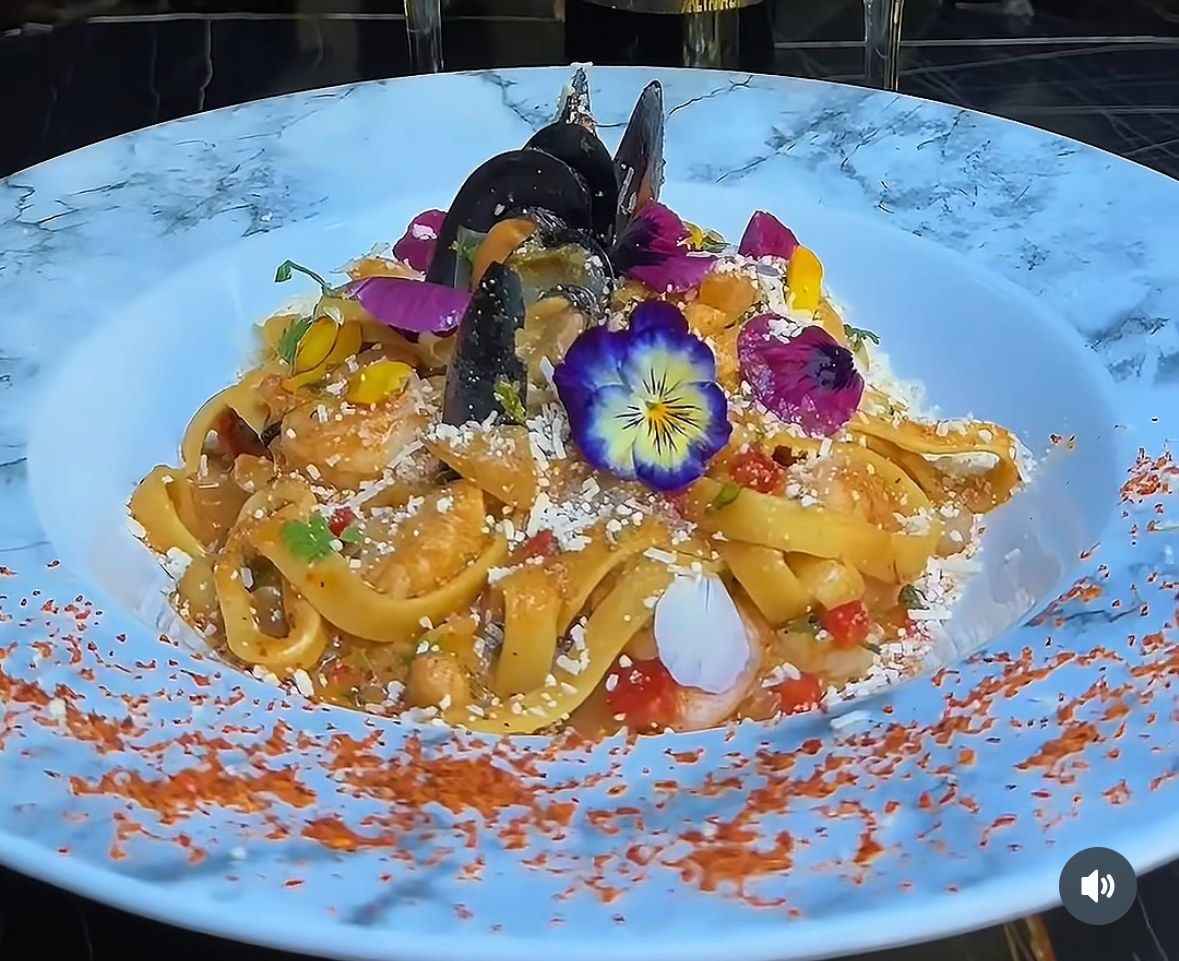 Fetuccini Marinero, fuertes de Almonte Restobar